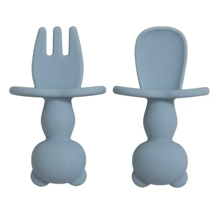 Cubiertos de silicona x2 (6 meses a +)