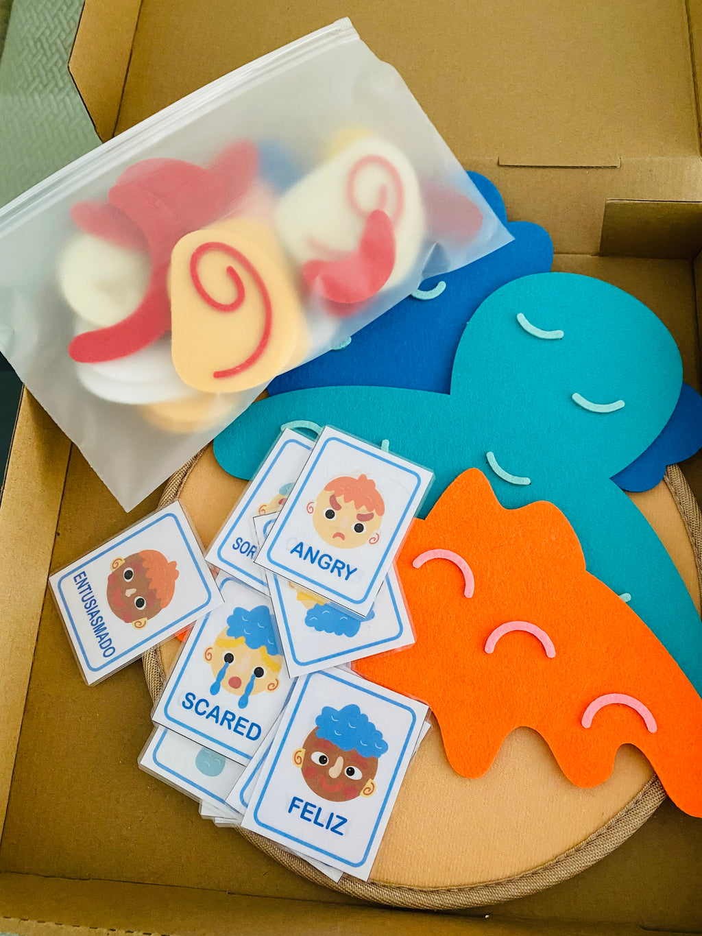 Juego interactivo: Emociones